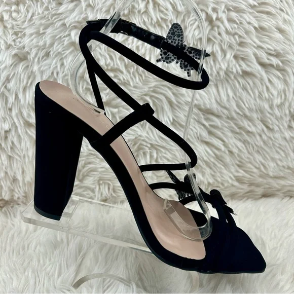 WOMEN'S BUTTERFLY ANKLE STRAP HEEL (AGATHA-8) - Picture 5 of 5